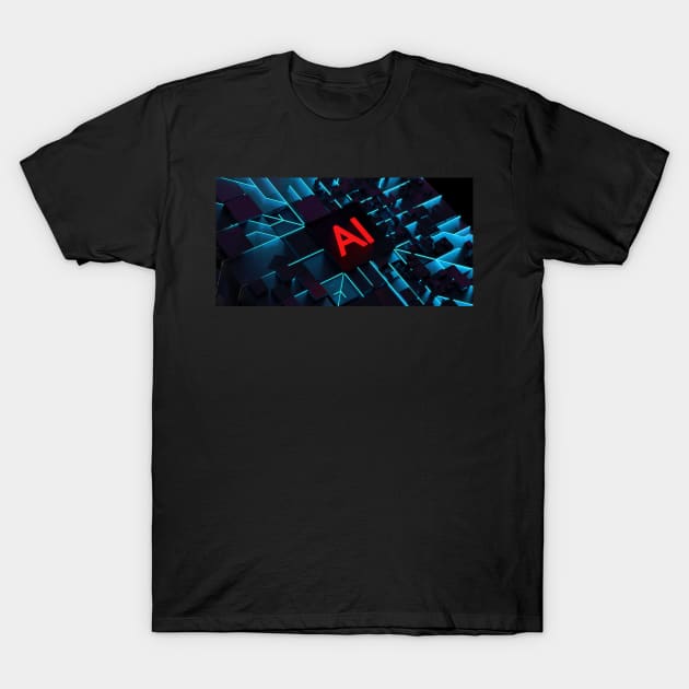 AI Design T-Shirt by mooonthemoon